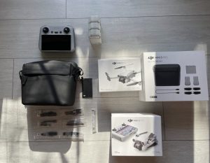 DJI Mini 3 Pro (bontatlan) + RC táv +Fly More Kit + Care