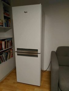 Combination refrigerator with freezer Whirlpool BLF 9121 W