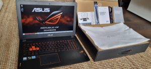 New Asus ROG Strix GL502VM-FY198T gamer laptop notebook