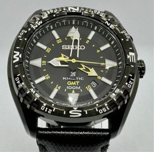 Seiko Kinetic GMT (SUN057) Brand New, Fullset