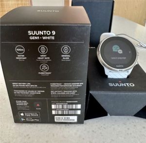 women's sport watch SUUNTO 9 ALMOST UNUSED