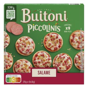 Buitoni Piccolinis Salami Pizza 9-pack - 270 g