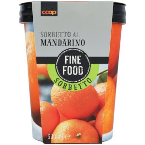 Fine Food Mandarin Sorbet - 500 ml