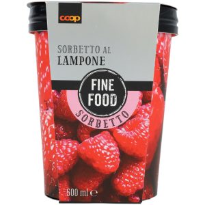 Fine Food Raspberry Sorbet - 500 ml