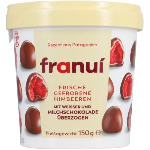 Franui Raspberries & Milk Chocolate - 150 g