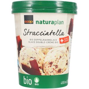 Naturaplan Organic Stracciatella Ice Cream - 480 ml