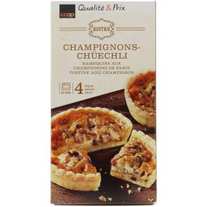 Champignons-Chüechli 4x70g - 280 g