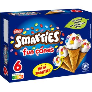 Smarties Cones 6x 65ml - 390 ml