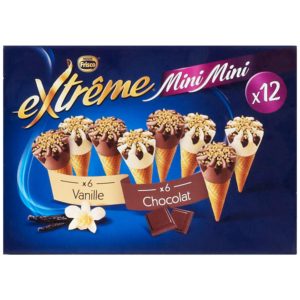 Frisco Extrême Mini Ice Cream Cones 12 Pieces - 348 ml