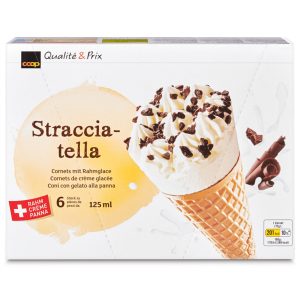 Coop Cornet Stracciatella 6x125ml - 750 ml