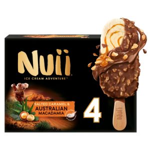 Nuii Salted Caramel & Macadamia 4x90ml - 360 ml