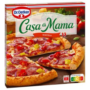 Dr. Oetker Casa di Mama Frozen Diavola Pizza - 405 g