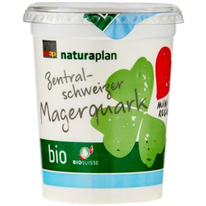 Naturaplan Organic Pasteurized Natural Half-Fat Quark - 500 g