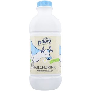 Natürli Fresh Pasteurized Partially Skimmed Milk Drink 2.5% Fat - 1 l