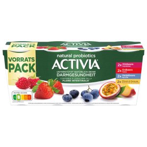 Activia probiotischer Joghurt Vorratspack Fruchtmix 8x115g