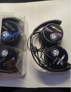 BMW Factory Wired Headphones 1 pair