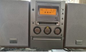 Sony cd, minidisc, cassette mini hifi