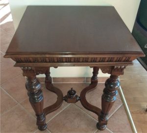 German pewter table in beautiful condition