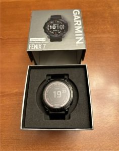 Garmin Fenix 7 Sapphire Solar DLC Titanium/Black