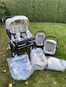 CHILDREN'S COMBINED STROLLER ADBOR DUO STARS