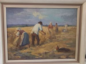 The picture Harvest - Székházi Teodoro 1935 - 1940