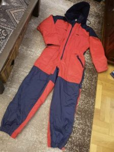 2XL ski-snowboard overalls with fur lining-New