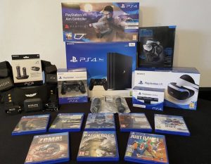 Sony Playstation 4 Pro 1TB SSD + full VR set