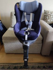 GB Platinum Isofix rotatable, tiltable baby car seat