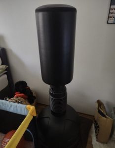 Punching bag - height adjustable trainer