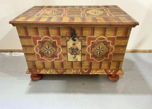 Painted chest after renovation