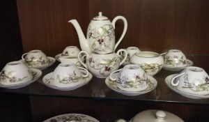 Zsolnay Tavasz Coffee set