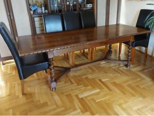 Dining/meeting table, large, colonial