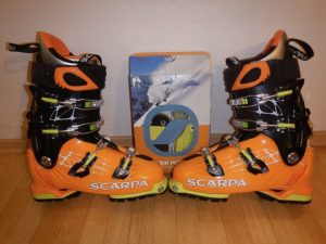 Scarpa ski boots no. 42-43 + excl. soles