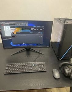 Gaming PC, RX 5600XT+ monitor