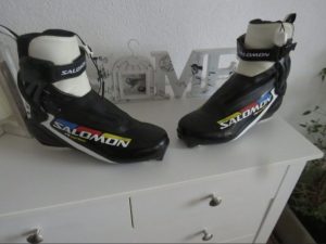 I will sell cross-country shoes SALOMON, c.7,5, SNS-Pilot