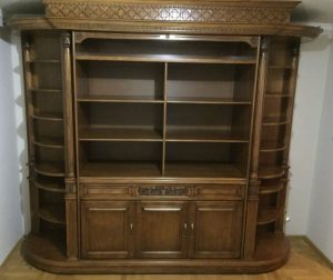 Unique office cabinet, antique shelf