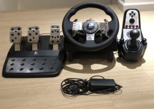 logitech g27 gaming steering wheel