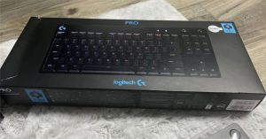 Logitech Pro RGB gaming keyboard under warranty