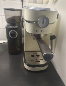 ETA Coffee Maker and Tchibo Coffee Grinder for sale together