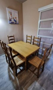 Oak dining room