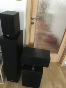 Reproduktory JBL Northridge E80 set Zánovní