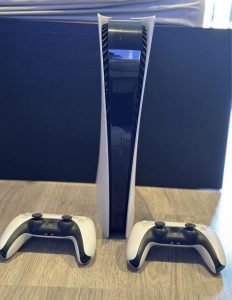 Playstation 5 for sale with 2 consoles and 8 games