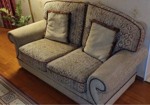 Oxford sofa and armchair at bargain prices