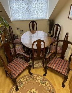 Antique dining room set