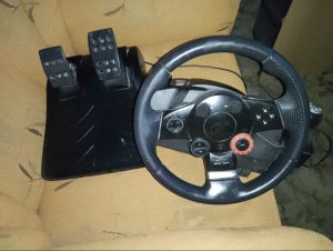 Logitech steering wheel