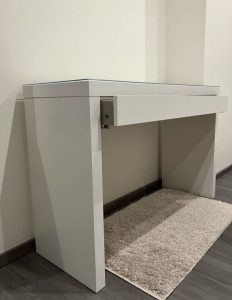 Ikea malm fehér fésülködőasztal