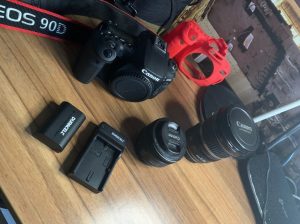 Canon 90D + accessories