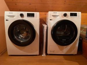 Washing machine and dryer set