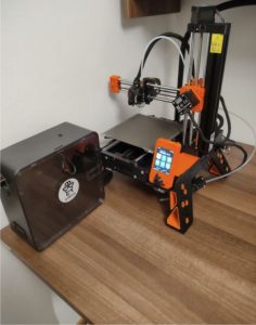 3D tiskárna Prusa MINI+, sušička fil., TOP