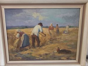 The picture Harvest - Teodor Székházi r.1935 - 1940